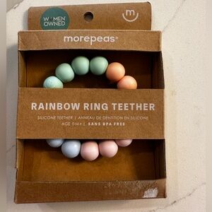 Rainbow Ring Teether - Morepeas